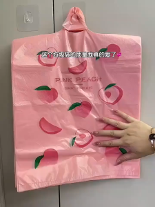 50Pcs Handheld Fragrance Plastic Bag Mosquito Insect and Odor Resistant Fruit Garbage Bags Shopping Bag