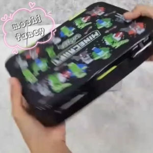 Tempat Makan Minecraft / Meal Set Minecraft / Box Bekal Anak Laki-Laki / Lunch Box Anak Boy / Misting Anak Bekal Sekolah Anak Laki-Laki Minecraft