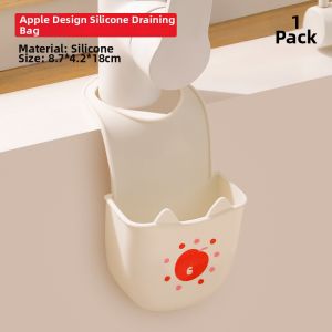 RNOCADA | Drip Dry Silicone Hanging Storage Basket for Sponges