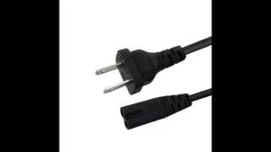 QMQF EU US 1.5M Power Cable 2pin IEC320 C7 Extension Cord For Dell Laptop Charger Canon Epson Printer Radio Speaker PS4 XBOX AC