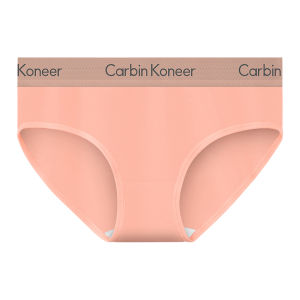 CarbinKoneer | CarbinKoneer Ladies Cotton Underwear Antibacterial Mid-Waist Triangle Shorts Breathable Large Size Sporty Briefs For Women