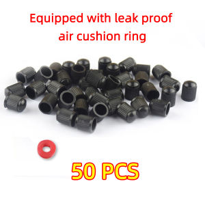 10/20/50/100PCS Black Universal Tire Valve Cover Dustproof Decoration Motorcycle Bicycle Car Valve Core Cover Replacement Parts