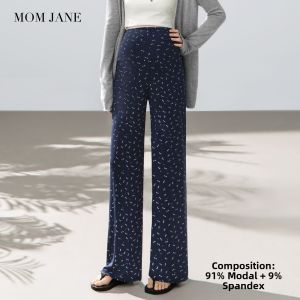 Mom Jane | Pregnancy Friendly Maternity Pants for Spring and Autumn Not Restricting the Stomach Modal Casual