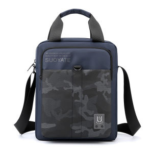 Túi Đeo Vai Đơn Dung Tích Lớn Thời Trang Đơn Giản Thường Ngày Cho Nam Túi Đeo Chéo Nhiều Ngăn Túi Xách Tay Phong Cách Đường Phố