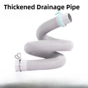 Panasonic Original Washing Machine Drain Pipe Extended Length Water Outlet Soft Tube down Pipe Universal Accessory Thickened Process