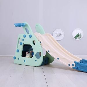 Kid Indoor Slide And Swing Indoor Playground Gym Kids Slide Baby Slide Playground For Kids Home Gaming Toys 滑梯