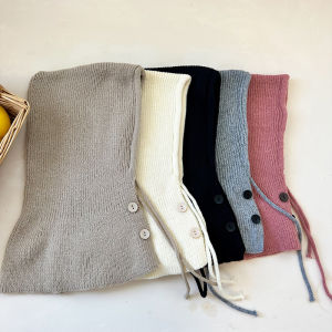 หมวกถักหนาแบบอเนกประสงค์ป้องกันลม ฤดูหนาว 2025 หมวกหน้าร้อน หมวกทรงกลม หมวกเด็กชาย หมวกเด็กหญิง หมวกเด็ก