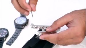GEEKTHINK | 6825 Watch Pliers Watch Spring Bar Plier Tool Kit Tweezer Removal Strap With Screw Adjustment Length Size Replacement Repair
