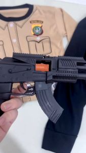 Baju Setelan Kostum Anak Polisi Lengan Panjang