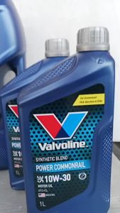 น้ำมันเครื่อง ดีเซล วาโวลีน Valvoline Power Commonrail 10W-30 พาวเวอร์คอมมอนเรล กึ่งสังเคราะห์ ( เลือก 6+1ลิตร 6ลิตร 1ลิตร )