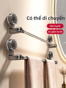 MENGBINFEN | Giá Đựng Khăn Mở Rộng Bằng Hút Chân Không