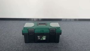 ISKU Tool Box Besar Kotak Perkakas ABS 14 " 17" 19" Kapasitas Super Besar Desain 2 Lapis Multifungsi