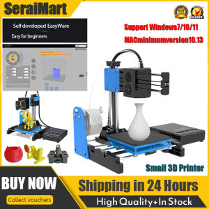 🚚 บริการจัดส่งในพื้นท้อง🚚ชุดเครื่องพิมพ์3มิติสำหรับผู้เริ่มต้นพร้อมโหมดเงียบ (<60dB) -ประกอบง่ายสำหรับเด็ก/การศึกษาเครื่องพิมพ์ ABS แบบพกพาและของขวัญก้าน