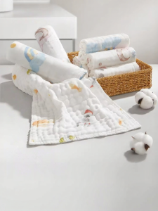 SHI YUE JIE JING | Soft Cotton Gauze For Baby Towel