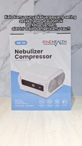 Onehealth Nebulizer Compressor NB-30 Layar Digital