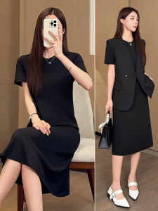 LD | Black Loose Straight Tunic Dress