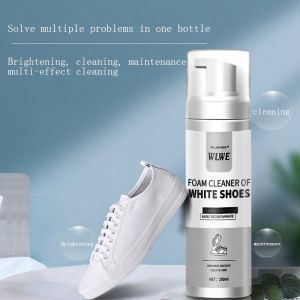William Weir White Shoes Cleaner 200ml Super Effective White Shoe Foam Cleaner