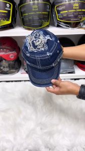 Nón Kết Jean Ông Địa Cầm Đàn Đầu Bằng Nốc Vuông /Hàng Viêt Nam Xuất Khẩu .