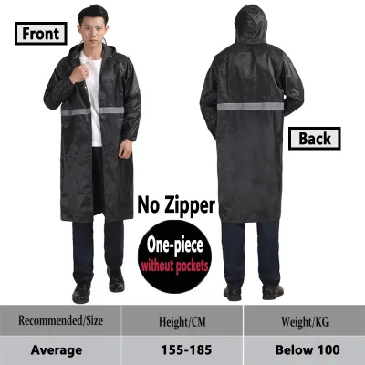 Raincoat For Motorcycle Rider Raincoat Waterproof for Men Waterproof For Men Makapal Heavy Duty Janpan Original Thickened Lengthened Quick-drying Raincoat Rubberized Breathable and Rainstorm-proof High Quality One-piece Raincoat Unisex