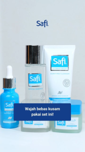 Safi Ultimate Bright (BIRU) Deep Exfoliator 100gr/ScrubWajah/PeelingWajah