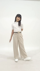 oro pants kulot anak perempuan kain knit premium untuk usia 1-17 Tahun