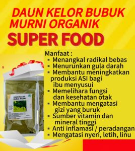 MORINGA POWDER ORGANIC BUBUK DAUN KELOR 50 GRAM