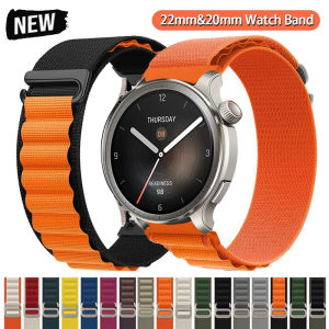 20mm 22mm Alpine Loop For Amazfit Balance Bracelet Correa For Amazfit Active/Active 2 Bip u 3 5 5 Unity GTR2 3 4 GTS 2 3 4 4Mini