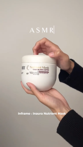 Inaura Nutrient Mask Cuticle hair therapy Series (Blueberry Strawberry Chocolate Banana) 500ml