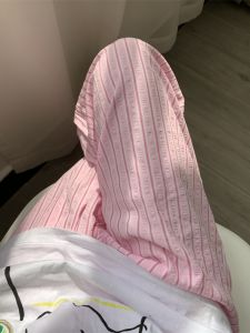 Pink Striped Straight Leg Casual Trousers Women Summer Loose Slimming Sweet Wide Leg Cool Pants High Waist Long Pants