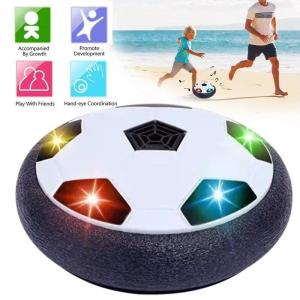 LED Hover Soccer Ball - Air Power Training Ball Playing Football Indoor Outdoor Game - Birthday Gifts for Kids - Soccer
