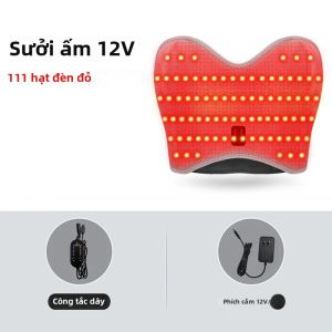 Áo Ngực Massage Điện Có Đèn Đỏ Sưởi Ấm Hồng Ngoại Dành Cho Phụ Nữ Máy Kích Thích Mở Rộng Chống Chảy Xệ Chăm Sóc Sức Khỏe Vibrato Kích Thước Trung Bình