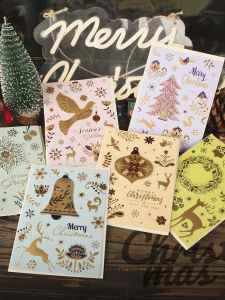 การ์ดต้อนรับปีใหม่แบบ 3 มิติในภาษาอังกฤษสำหรับวันคริสตมาสการ์ดที่ส่งความยินดีและภาพวาดที่สวยงาม