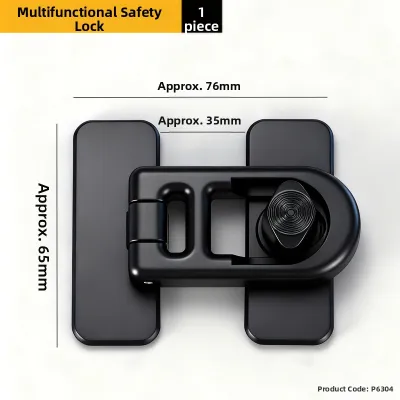 Child Safety Locks Kitchen Sliding Door Latch Prevent Opening Cabinet Door Lock Window Lock Multi-Function Child Protection