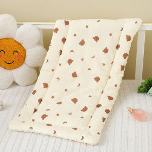 Thickened Baby Stroller Mat Bean Bag Bedding Pillow for Baby Carriage High View Landscape Childrens Autumn Winter Sleep Basket Pad