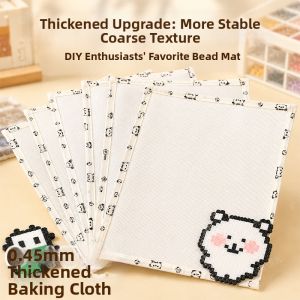 MANDAIYANGGUANG | Thickened Coarse Texture Baking Cloth for DIY Beads