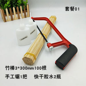 Handmade DIY Building Model Materials Carbonized Bamboo Sticks Small round Rods Thin Bamboo round Wood Sticks Bamboo Strips