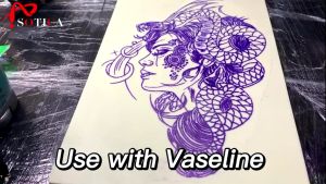 Tattootopshop 20*30CM Double Sides Silicone Practice Skin Imitation Skin Tattoo Microblading Soft Silicone Pads