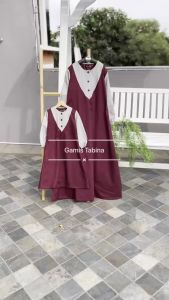 Tabina Gamis Anak Remaja dan Dewasa Bisa Couple Seri Hawwa Katun Toyobousia 2 tahun - Dewasa LD 120