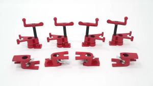 NiuXiang(NewShark) | Wood Gluing Pipe Clamps Clamp Set 1/2 3/4 Wood Gluing Pipe Clamp Set Pipe Clamp Set For Woodworking Fit 3/4 Threaded Pipes