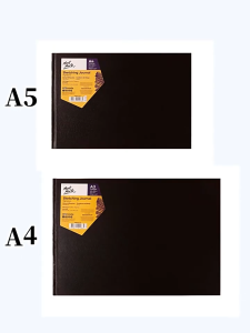 A4/A5 100sheets Student Mont Marte Sketching Journal Notebook Signature Hardbound Sketch Book