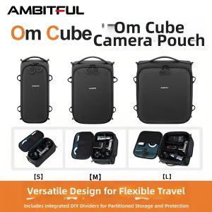 AMBITFUL | Protective Camera Lens Bag for Outdoor Use with Interior Pockets and Compartments