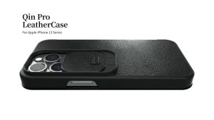 Case bao da chống sốc cho Samsung Galaxy S23 Plus / Galaxy S23+ trang bị nắp bảo vệ Camera hiệu Nillkin Qin Pro trang bị 2 ngăn đựng thẻ ATM Name Card chất liệu da cao cấp thiết kế thời trang cá tính - Phân phối bởi Hotphukien