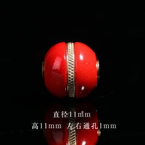 ลูกปัดแก้วสีเขียวต้นกำเนิด ลูกปัดสุขุมวิสัยแบบโบราณ ลูกปัดแฮนด์เมด DIY ลูกปัดแยกส่วน ลูกปัดแฮนด์เมดสำหรับสร้อยข้อมือ