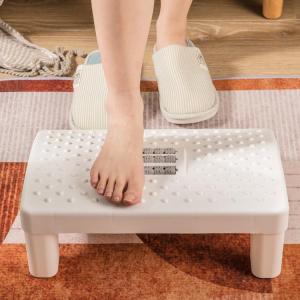 Modern Minimalist Office Footrest Sofa Leg Rest Pedal Stool Plastic Material Comfortable Soft Touch Non-Slip Bottom