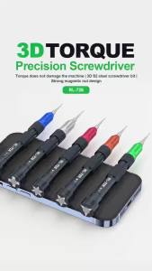 Relife RL-726A 3D Torque Precision Screwdriver Set Non-slip Handle for Mobile Phones Tablets Computers iPhone iPad Repair Tools