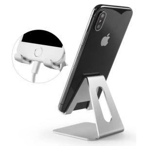 Metal Mobile Smart Phone Holder Stand For iPhone iPad Mini Kindle Samsung Xiaomi Oneplus Aluminum Desktop Cradle Desk Accessory