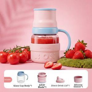 Blaupunkt | Portable Mini Juice Extractor Blue-Glass Jug