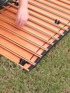 Wagon Table Top Aluminum Alloy Foldable Wagon Table Buckle Clip utility Wagon Camping Cart Board Meja Wagon Outdoor