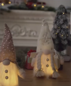 Glowing Gnome Christmas Decoration Faceless Plush Dolls Home Party Ornaments Christmas 2025 Gift