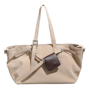 URCDN RDALVO | Túi Xách Tote Phong Cách Vintage Mờ Dung Lượng Lớn